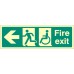Disabled Fire Exit - Arrow Left
