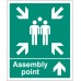 Assembly Point - Arrow Up / Straight On
