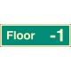 Floor -1 - Floor Level Dwelling ID Signs