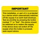 RCD Test - Labels