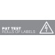 PAT Test Labels