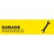Garage Warning Signs