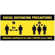 Social Distancing Precautions - Group Pictogram
