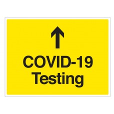 COVID-19 Testing (Arrow Up)