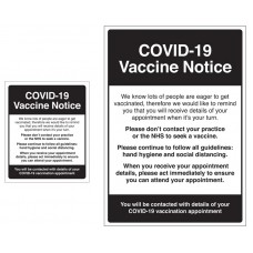 COVID-19 Vaccine Notice - Advice and Guidance