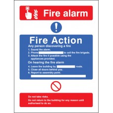 Fire Action / Call Point without Lift