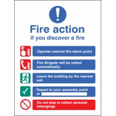 Fire Action Auto Dial without Lift (Dialled Automatically)