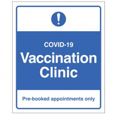 COVID-19 Vaccination Clinic - Pre-Booked Appointments Only