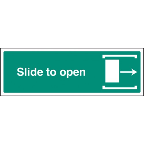 Slide to Open - Arrow Right