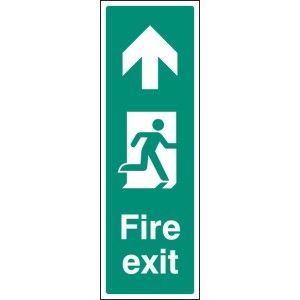 Fire Exit - Up / Straight On (Portrait)