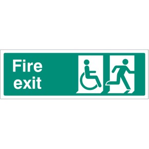 Disabled Final Fire Exit