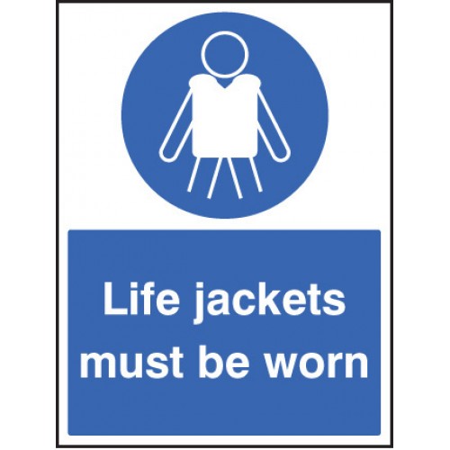 Life Jackets Must be Worn