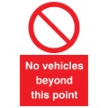 No Vehicles Beyond this Point