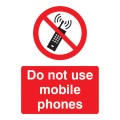 Do Not Use Mobile Phones