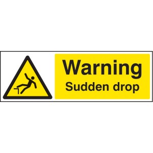 Warning - Sudden Drop