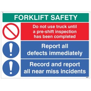 Forklift Safety Report Defects and Near Misses
