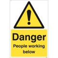 Danger - People Working Below