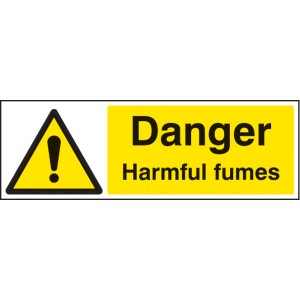 Danger - Harmful Fumes