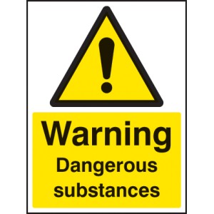 Warning - Dangerous Substances