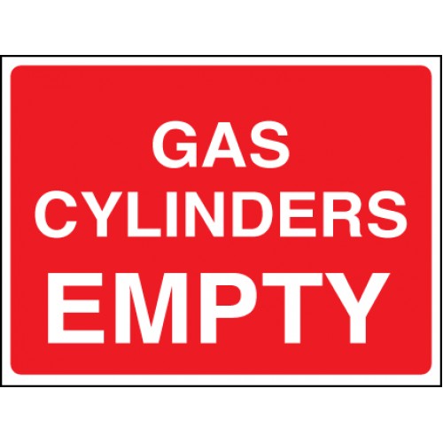 Gas Cylinder Empty
