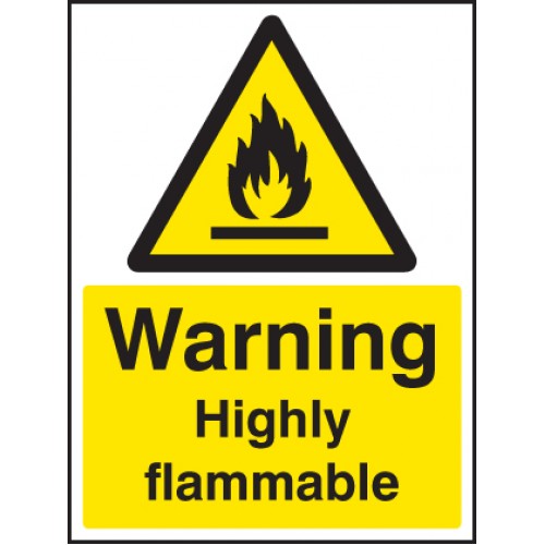 Warning - Highly Flammable