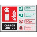 CO2 Carbon Dioxide Extinguisher Identification