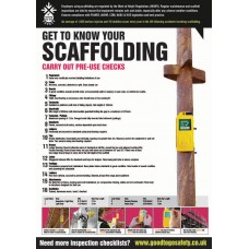 GTG Scaffolding Inspection - Poster