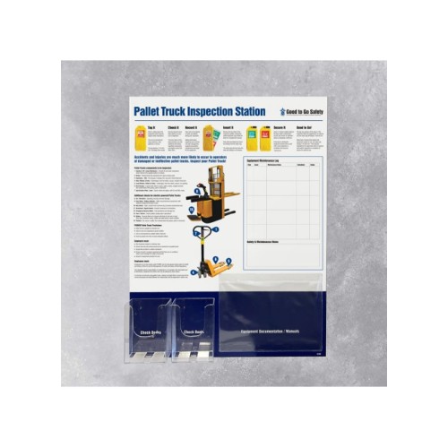 Pallet Truck Inspection and Maintenance Station