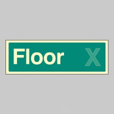 Floor X (Specify when ordering) Floor X (Specify when ordering)