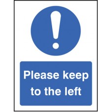 Please Keep to the Left