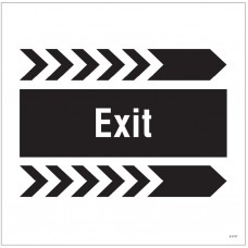 Exit - Arrow Right - Site Saver Sign
