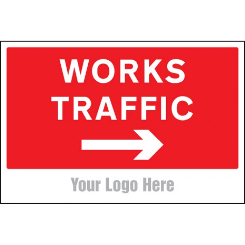 Works Traffic Only - Arrow Right - Add a Logo - Site Saver