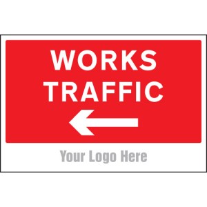 Works Traffic Only - Arrow Left - Add a Logo - Site Saver