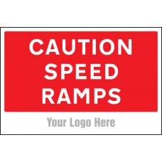 Caution - Speed Ramps - Site Saver Sign
