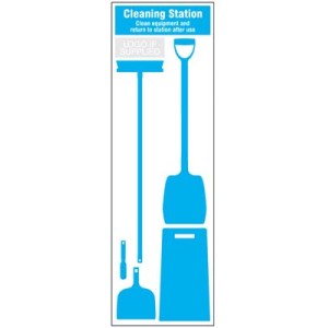 Cleaning Station Shadow Board (5 piece)