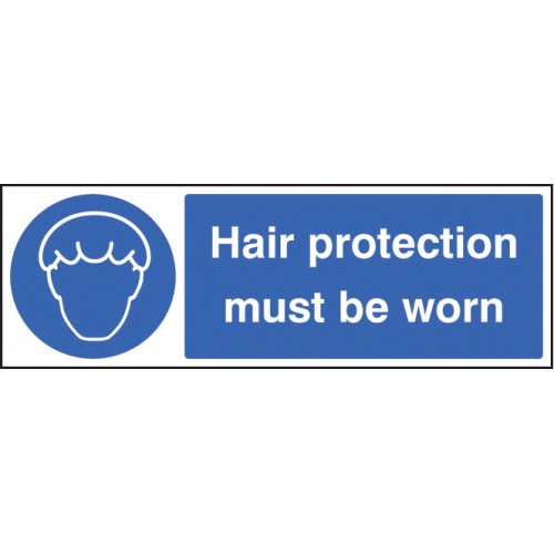 Hair Protection Must be Worn