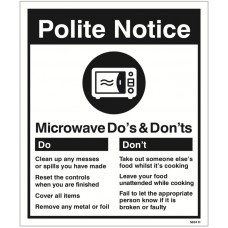 Microwave - Do's & Don'ts