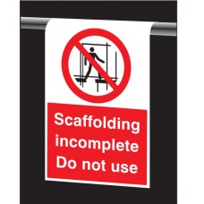 Roll Top - Scaffolding Incomplete - Do Not Use