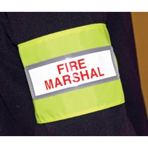 Fire Marshal Reflective Armband