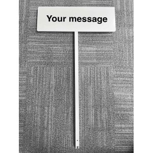 Your Message Here - Verge Sign