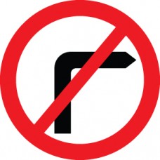 No Right Turn - Class RA1