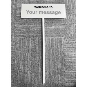 Welcome to (Your Message Here) - Verge Sign