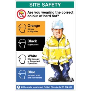 Are you Wearing the Correct Colour Hard Hat