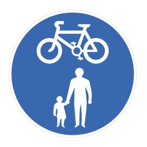Pedal Cycle & Pedestrian Route Only - Class R2 - Permanent
