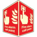 Fire Alarm Call Point - Projecting Sign