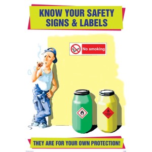Know Your Safety Signs & Labels - Poster