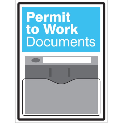 Permit to Work - Document Holder