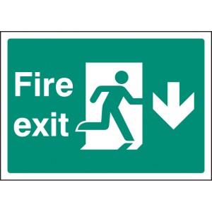 A4 - Fire Exit Down