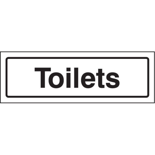 Toilets - Visual Impact Sign