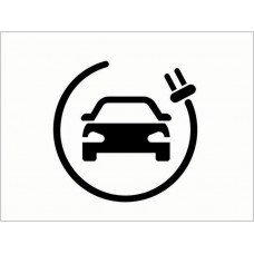 Stencil Kit - Electric Vehicle Symbol
